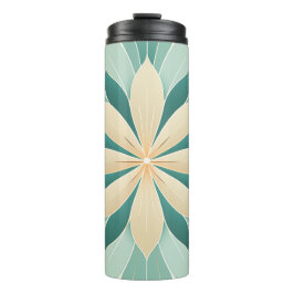 Mandala Petals Thermal Tumbler Thermosbecher