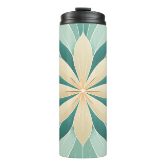 Mandala Petals Thermal Tumbler Thermosbecher