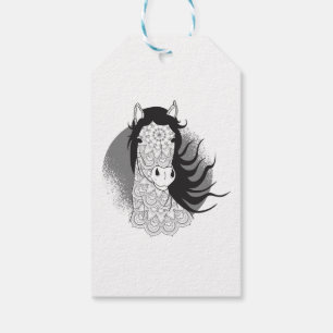 Mandala-Pferdeliebhaberin Cowgirl-Prinzessin Cowbo Geschenkanhänger