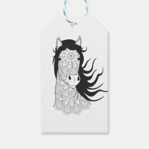 Mandala Pferdeliebhaberin Cowgirl Prinzessin Cowbo Geschenkanhänger