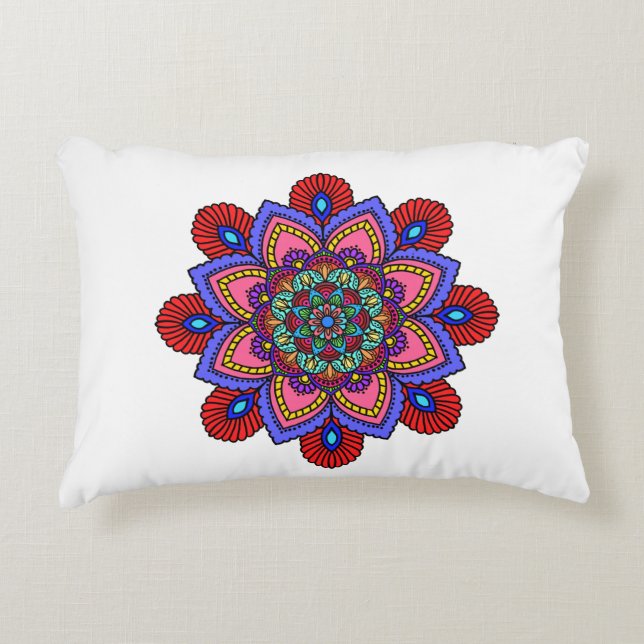  Mandala pillow Dekokissen (Vorderseite)