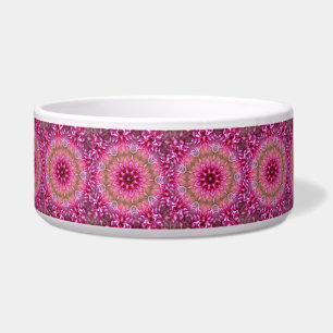 Mandala Pink Flower Pattern Napf