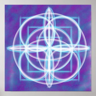 Mandala-Plakat Poster