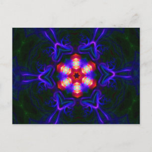 Mandala Postcard - Vielen Dank Postkarte