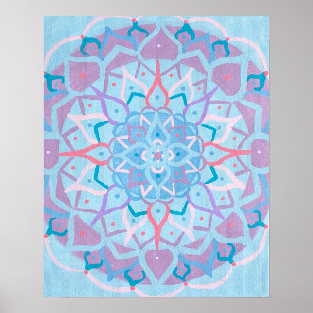 Mandala Poster (Vorne)