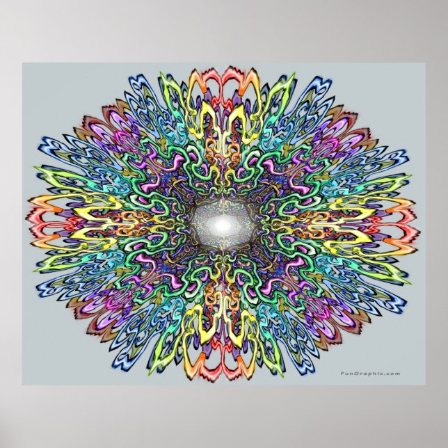 Mandala Poster (Vorne)