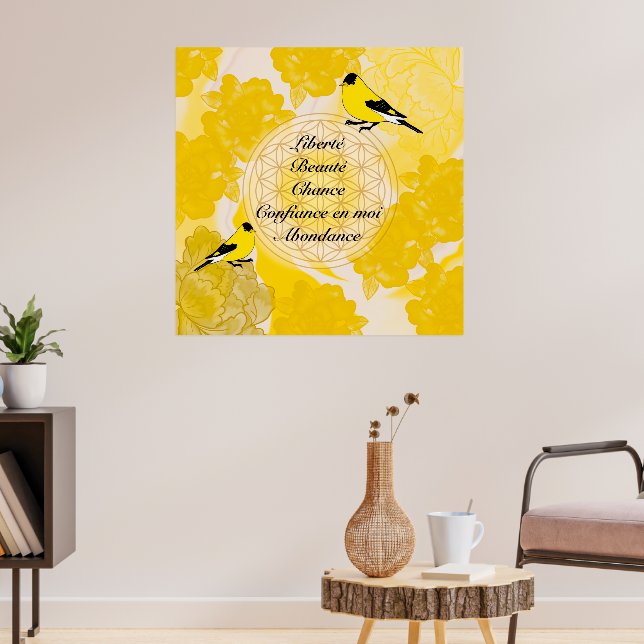 Mandala Poster (Wohnzimmer 3)