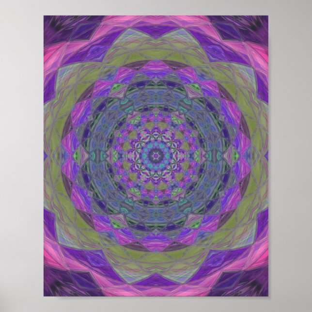 Mandala Poster (Vorne)
