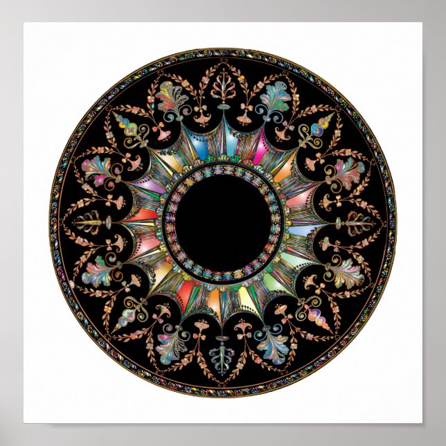 Mandala Poster (Vorne)