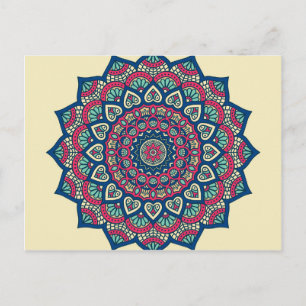 Mandala Postkarte