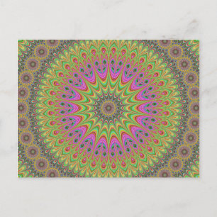 Mandala Postkarte