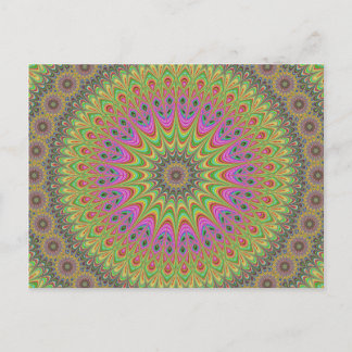Mandala Postkarte