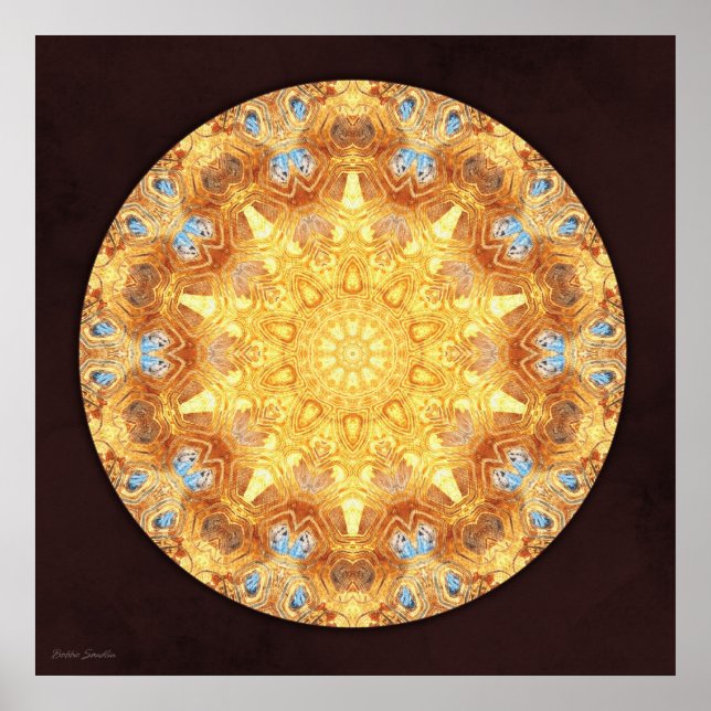 Mandala Print Poster (Vorne)