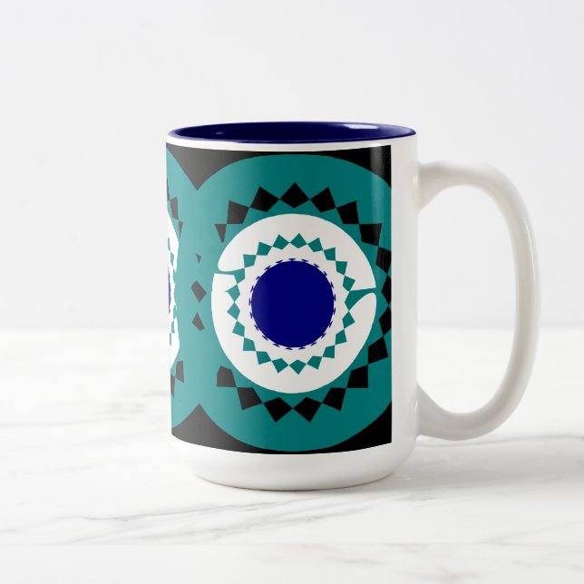 Mandala Print Tasse (Rechts)
