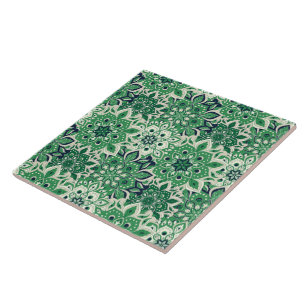 Mandala Print Tile Fliese