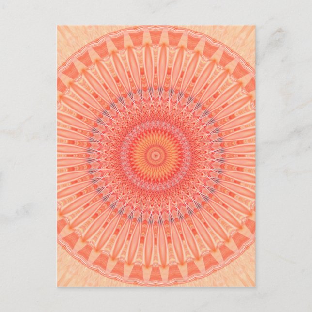Mandala Psychische Gesundheit von Tutti Postkarte (Vorderseite)