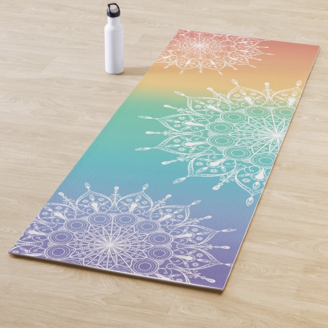 Mandala Rainbow Yogamatte (Beispiel)