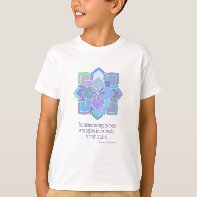 Mandala Roosevelt Beauty T-Shirt (Vorderseite)