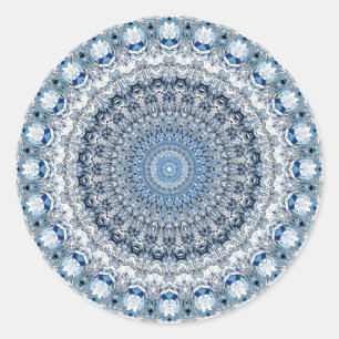 Mandala Runder Aufkleber