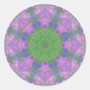 Mandala Runder Aufkleber