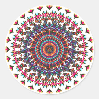 Mandala Runder Aufkleber