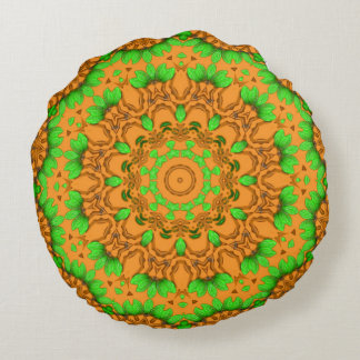 Mandala-rundes Wurfs-Kissen der Kunst-3D Rundes Kissen