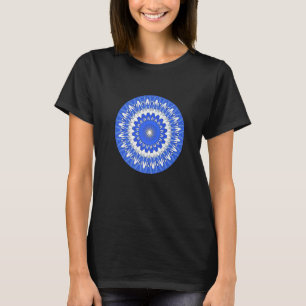 Mandala Sacred Geometry Prana Yoga Mantra Om 4 T-Shirt