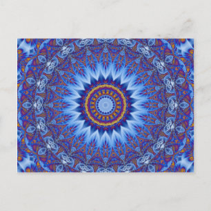Mandala Sahasrara entworfen von Tutti Postkarte