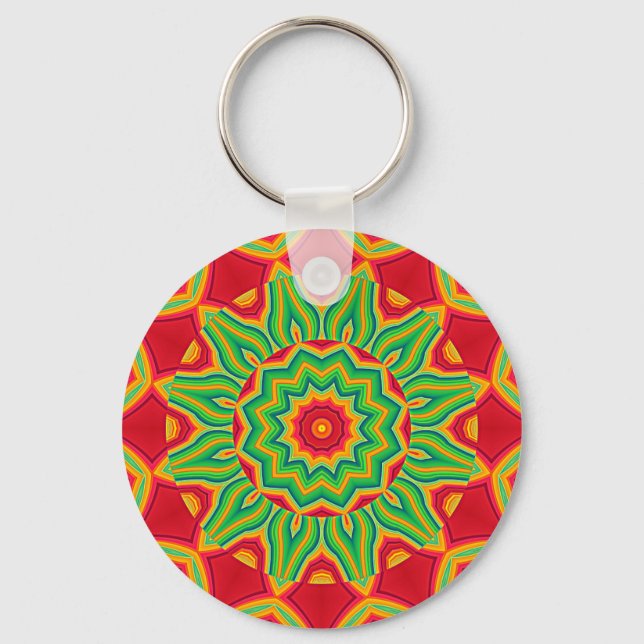 Mandala Schlüsselanhänger (Vorderseite)
