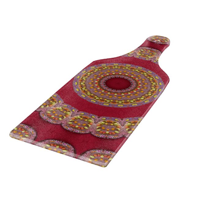 Mandala Schneidebrett (Ecke)