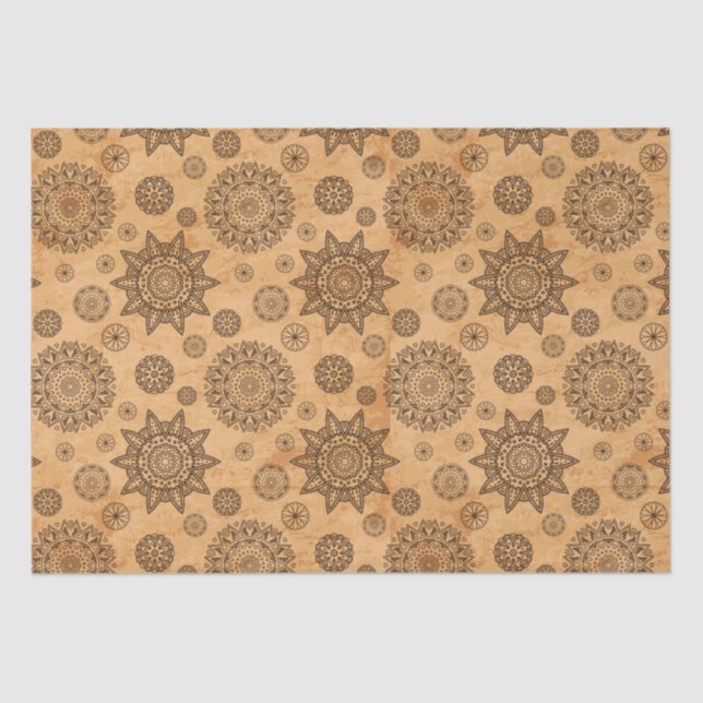 Mandala Seidenpapier (Vorderseite)