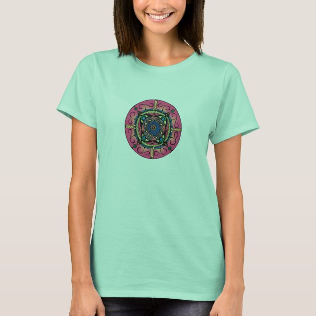 Mandala Shirt (Vorderseite)