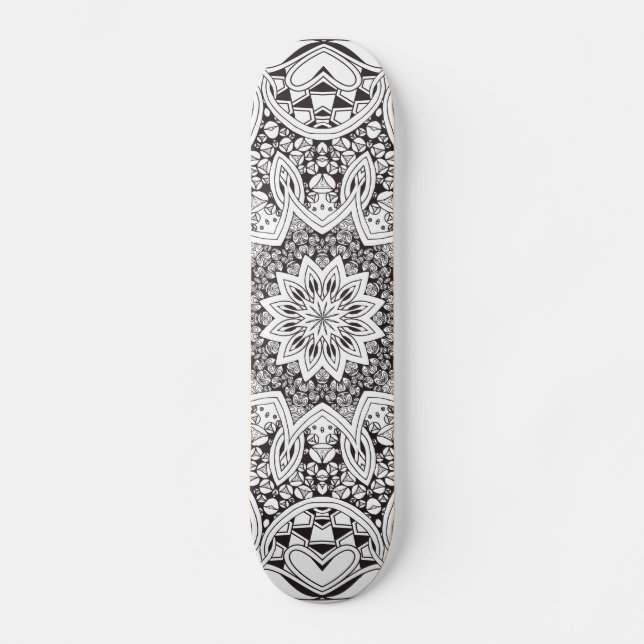 Mandala Skateboard (Vorderseite)