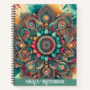 Mandala Sketchbook Notizbuch