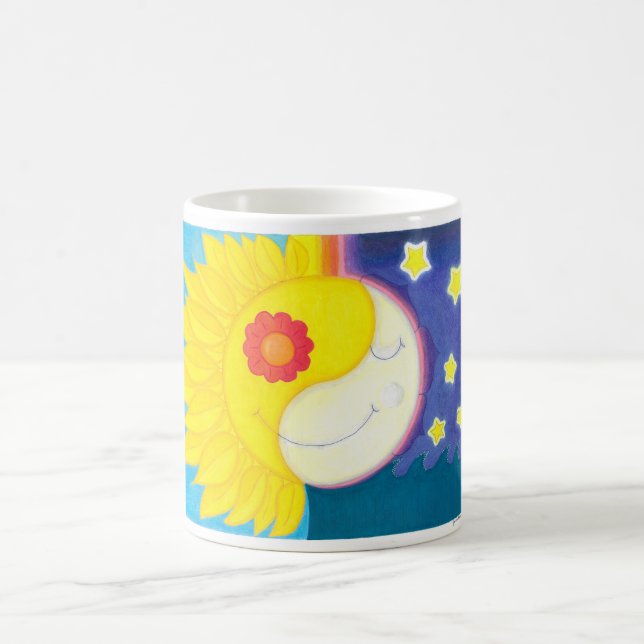 Mandala: Solflor e Luaflor Kaffeetasse (Mittel)