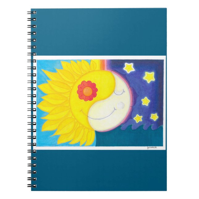 Mandala: Solflor e Luaflor Notizblock (Vorderseite)