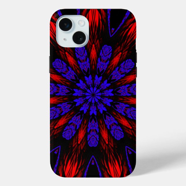 Mandala Southwestern Hippie Boho Chic Bohemisch Case-Mate iPhone Hülle (Rückseite)