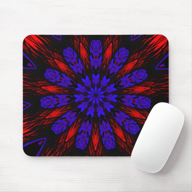 Mandala Southwestern Hippie Boho Chic Bohemisch Mousepad (Mit Mouse)