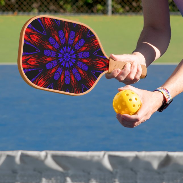 Mandala Southwestern Hippie Boho Chic Bohemisch Pickleball Schläger (InSitu)