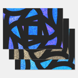 Mandala Sparkles Geschenkpapier Set