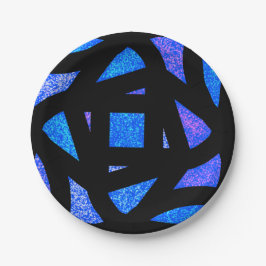 Mandala Sparkles Pappteller