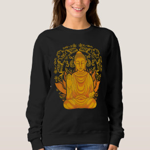 Mandala Spirituelle Meditation Zen Buddhismus Mant Sweatshirt