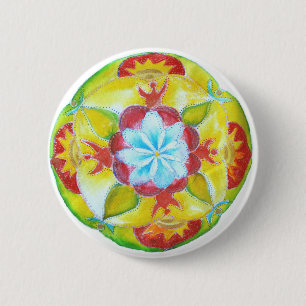 Mandala Standard, 5,7 cm (2,25") Abzeichen rund Button