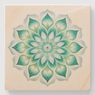 Mandala Steinuntersetzer