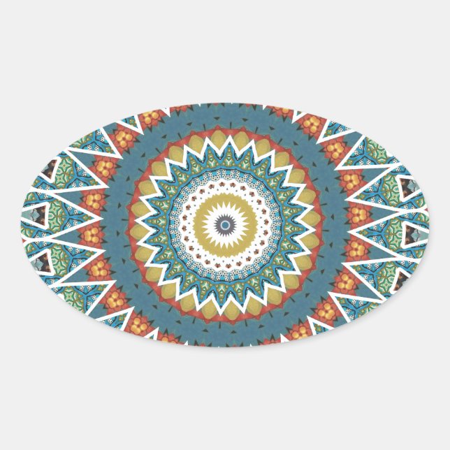 Mandala Sticker (Vorderseite)