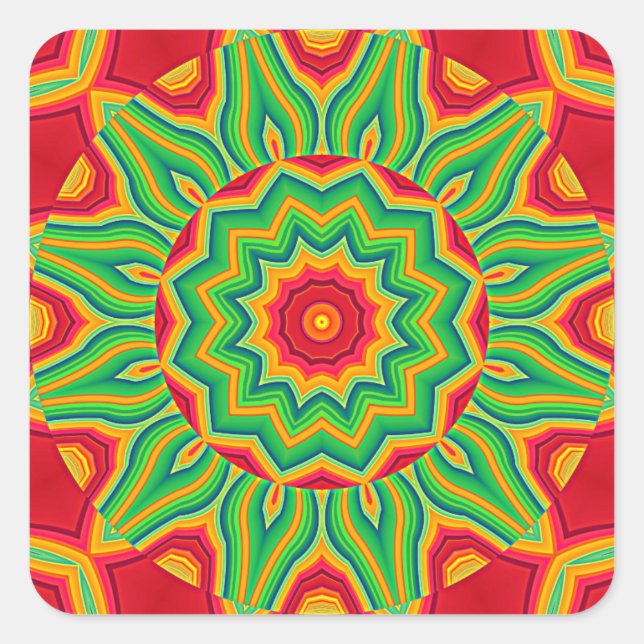 Mandala Sticker (Vorderseite)