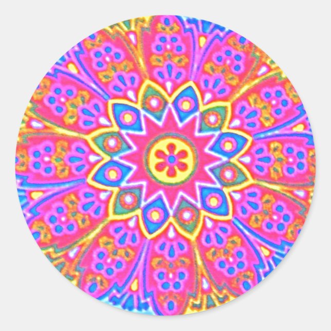 MANDALA Sticker (Vorderseite)