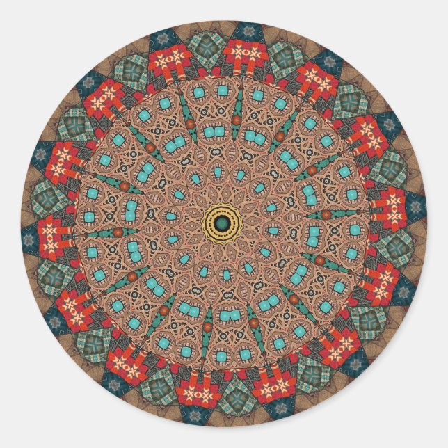 Mandala Sticker (Vorderseite)