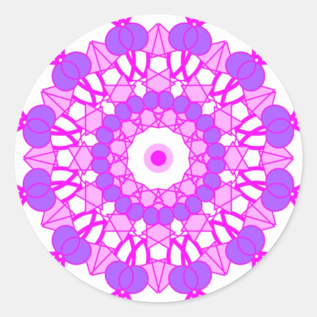 Mandala Sticker (Vorderseite)