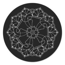 Mandala-Sticker